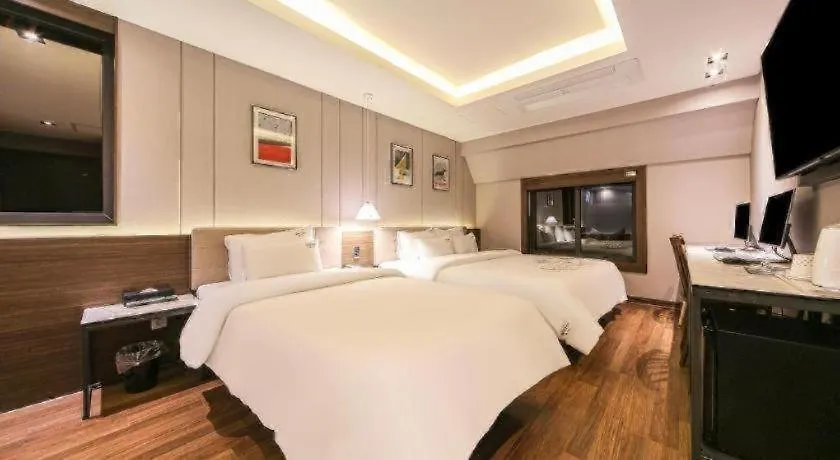** Motel Button Hotel Ciudad Metropolitana de Ciudad Metropolitana de Busan Corea del Sur
